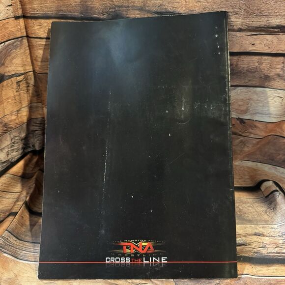 TNA Wrestling Program Cross The Line Photo Book Live Event Collectible Impact - Picture 2 of 7